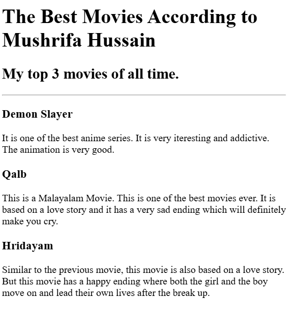 Movie Ranking